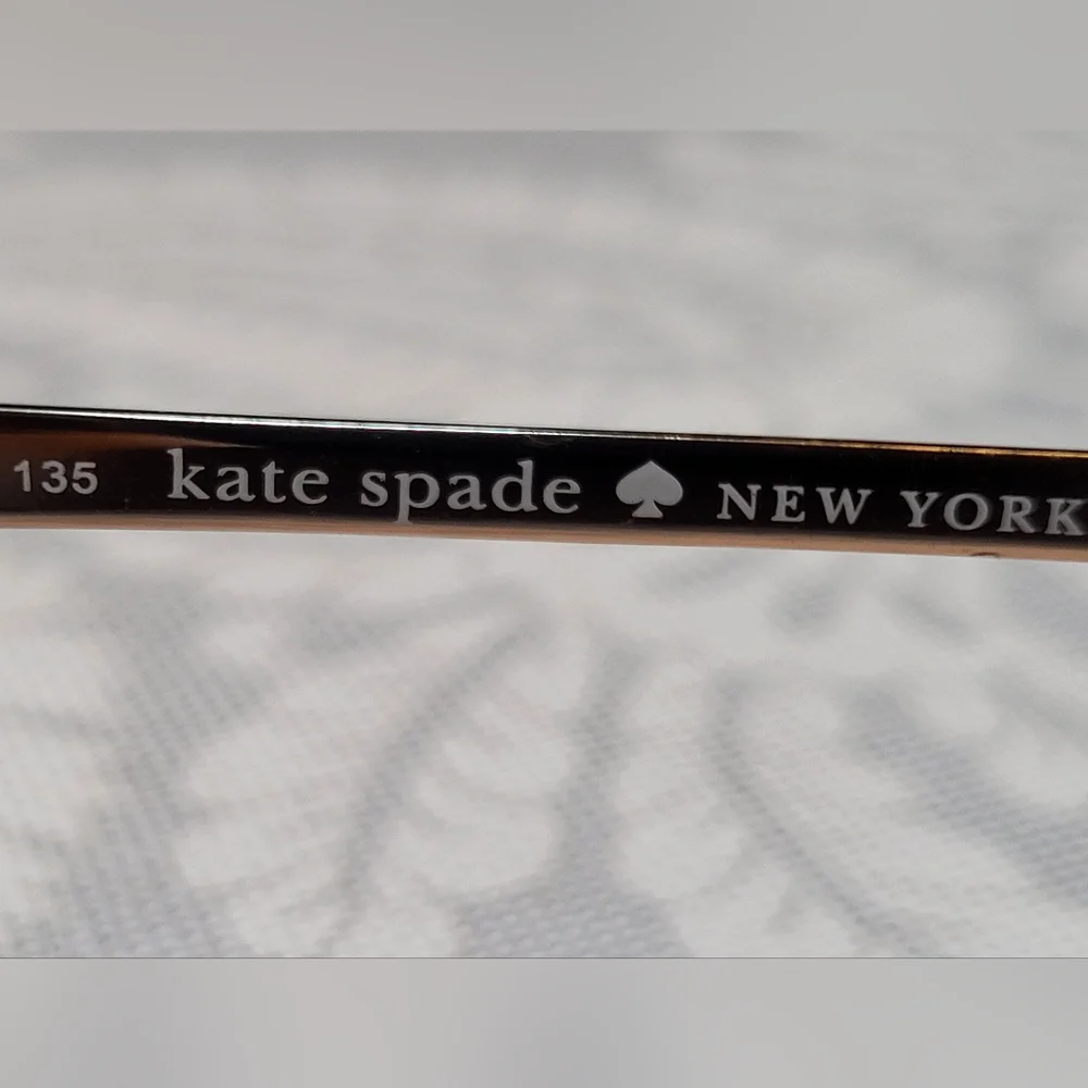 Kate Spade Women's Avaline/S Rose Gold Frame Aviator Sunglasses
